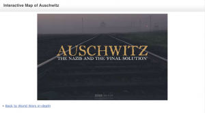 Auschwitz virtual tour screenshot